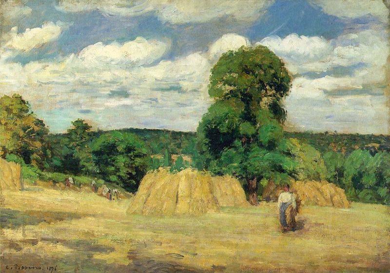 Camille Pissarro Ernte oil painting picture
